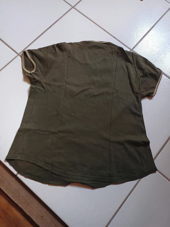T-shirt femme vert kaki - photo numéro 9