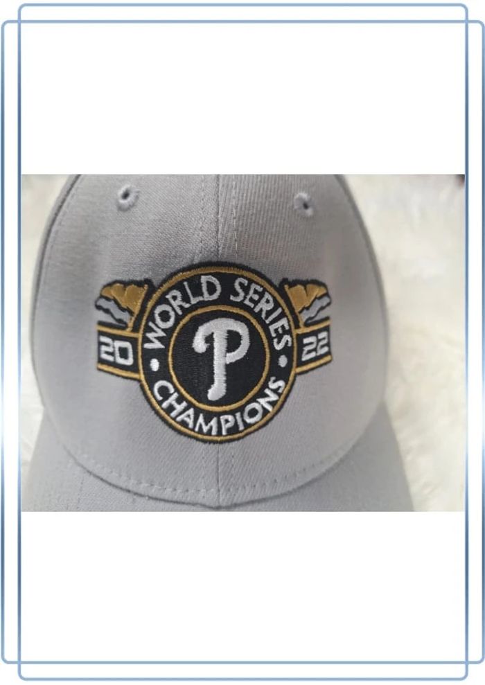 casquette grise new era world champions 2022 / taille M brodé (443) - photo numéro 2