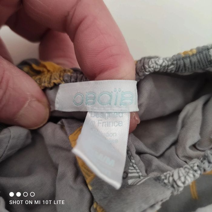 Robe grise et jaune obaïbi - photo numéro 3