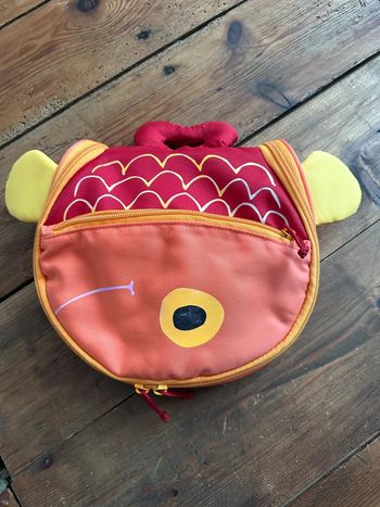 Trousse de toilette Lilliputiens Nicky Canard orange