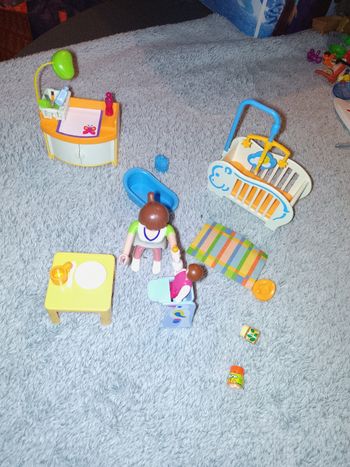 Chambre bébé playmobil