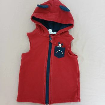 Gilet zippé Mickey 12m