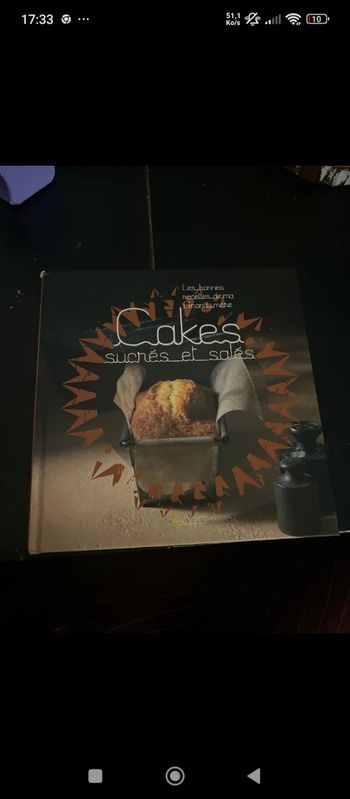 Livre cake sucre et salé
