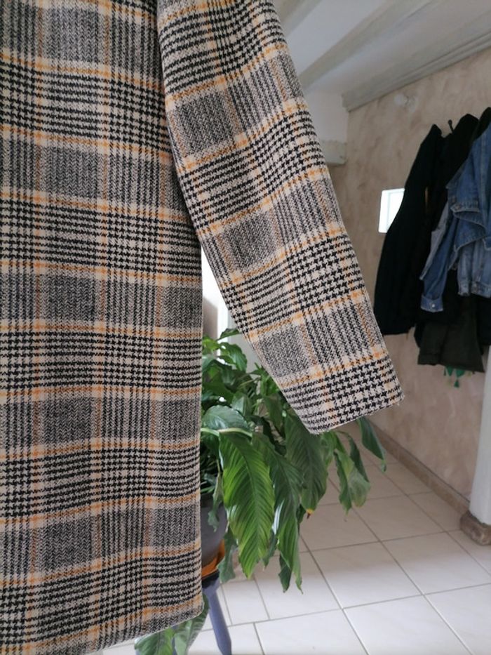 Manteau à carreaux fille - photo numéro 11