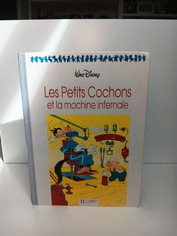 Livre vintage Walt Disney Les 3 petits cochons et la machine infernal 45pages dépôt légal