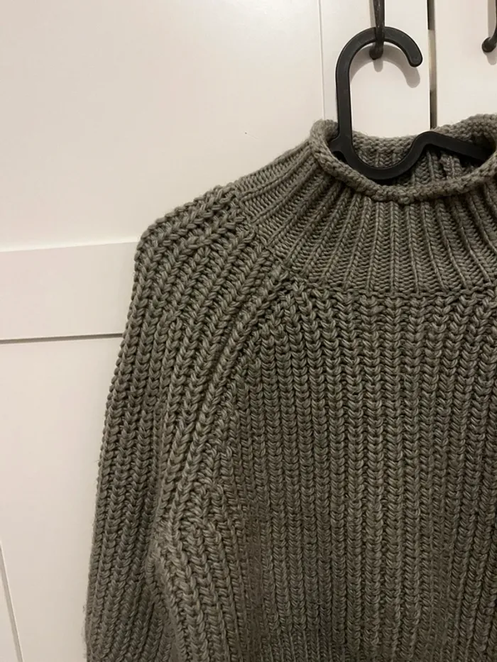Pull vert clair - photo numéro 3