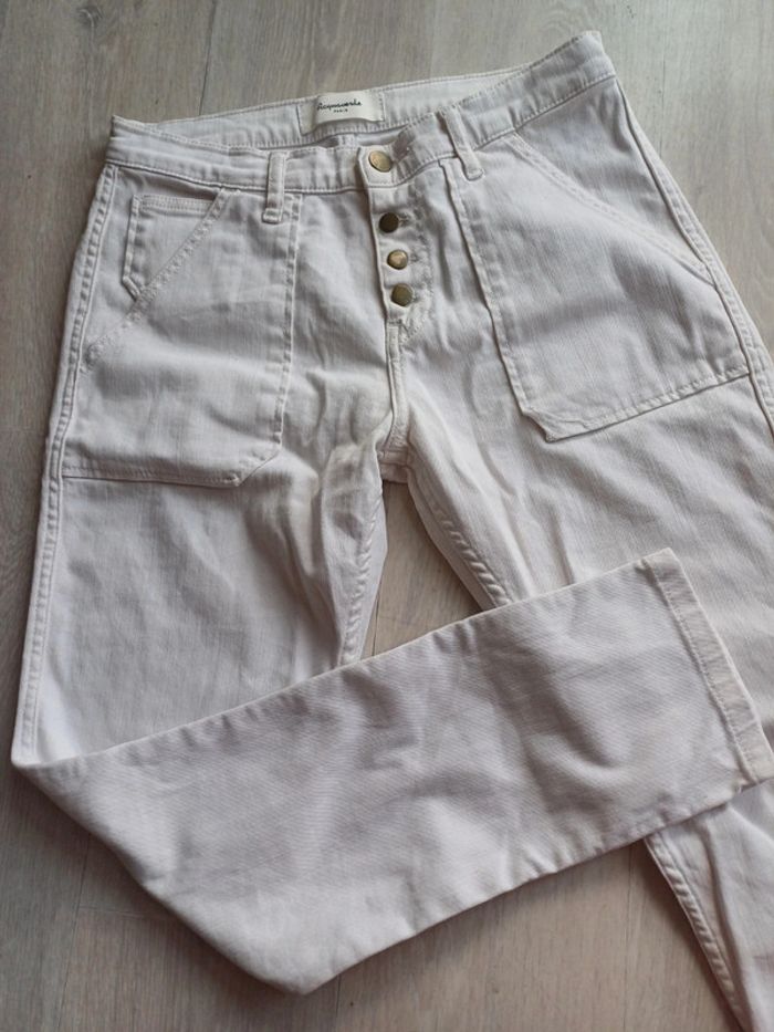 Jeans blanc - photo numéro 3