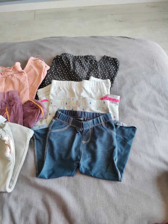 Lot pantalons fille - photo numéro 3