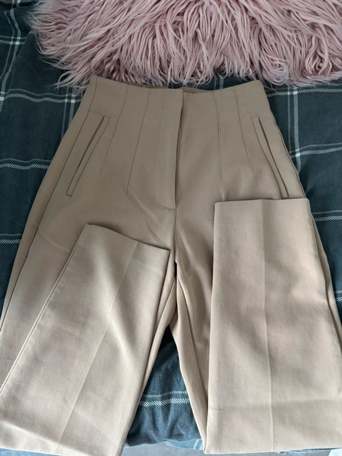 pantalon à pince zara