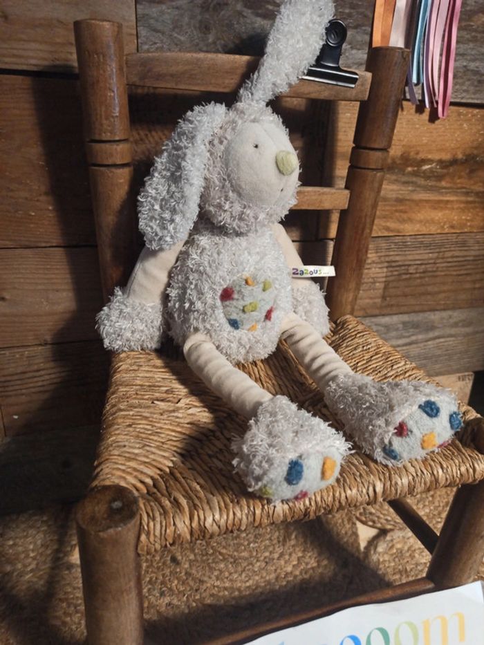 Peluche les zazous moulin roty tbe - photo numéro 3