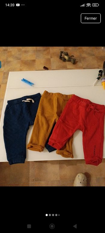 Lot pantalon 