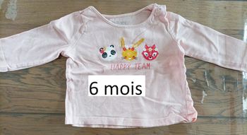 Lot n°148 T-Shirt Manches longues In Extenso 6 mois