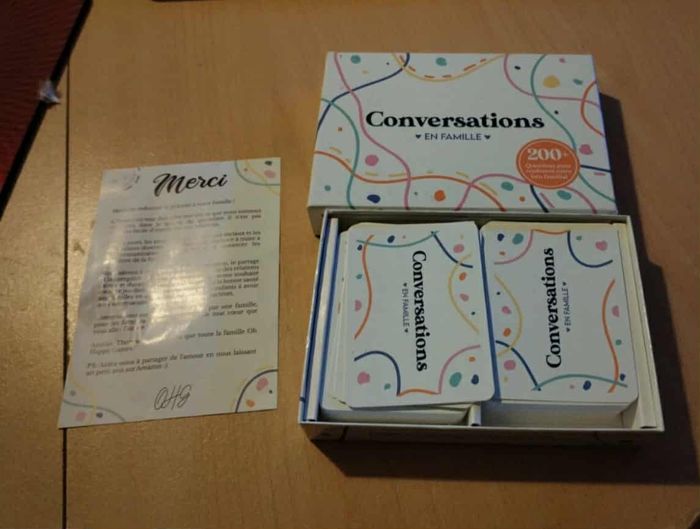 Jeu de société : Conversation en famille - photo numéro 5