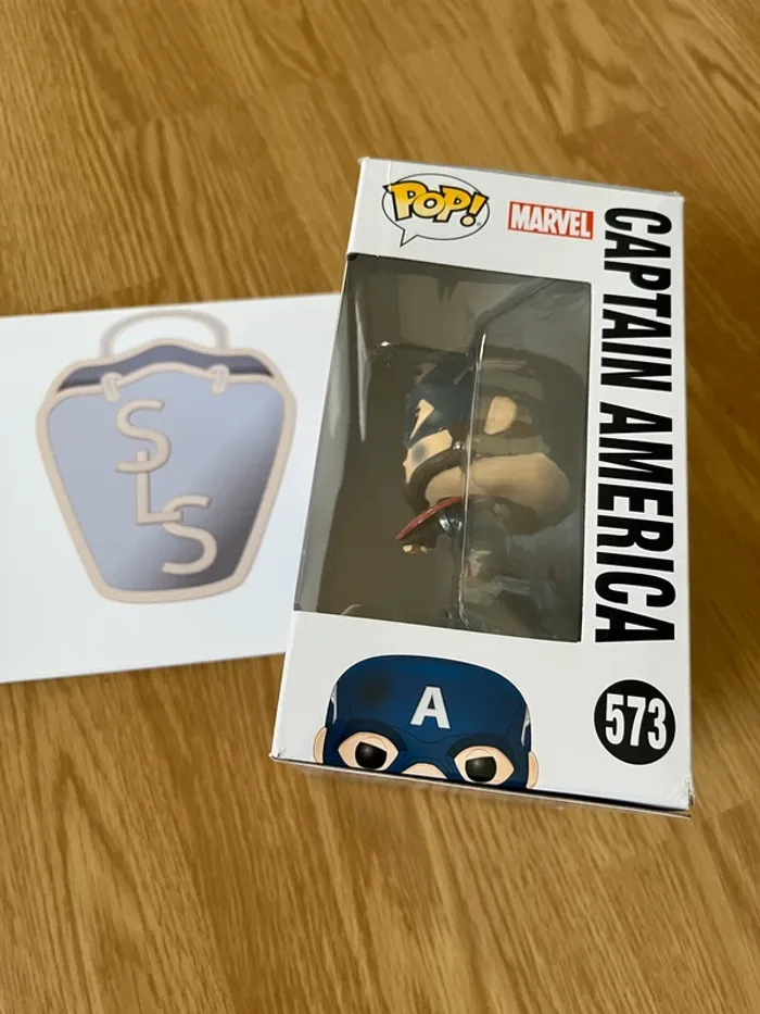 Funko Pop Marvel Avengers Endgame Captain America - photo numéro 2
