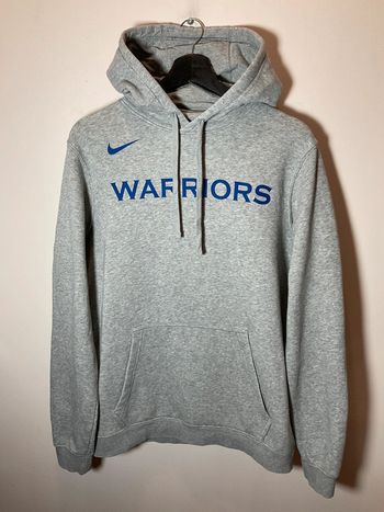 Sweat à capuche pour homme Nike Golden State Warriors NBA gris chiné taille M 221
