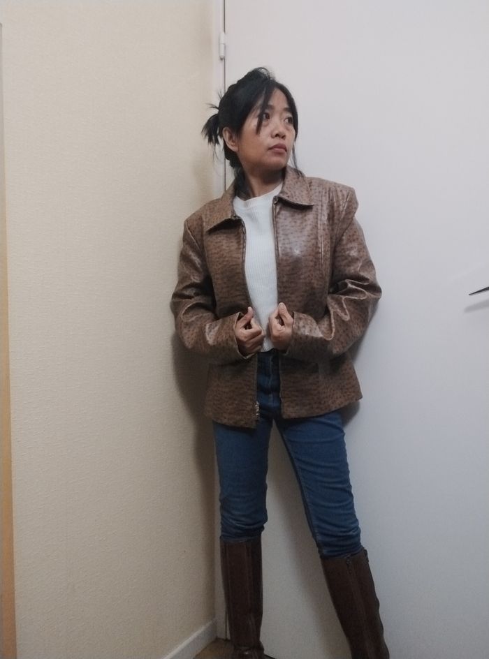 Vest cuir sinthetique