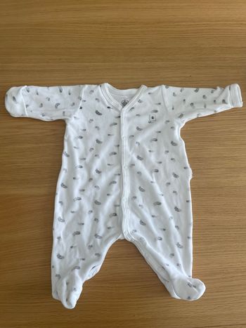 Pyjama hiver petit bateau - 1 mois