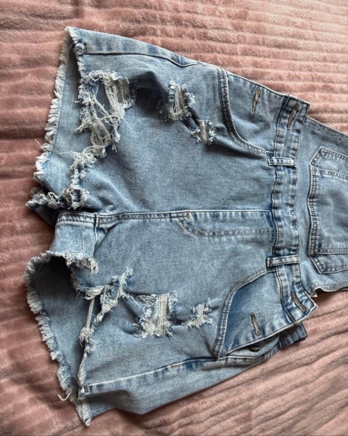 👖 Salopette Short en Jean SHEIN – Taille 38 | Tendance, Confort & Très Bon État ! - photo numéro 5