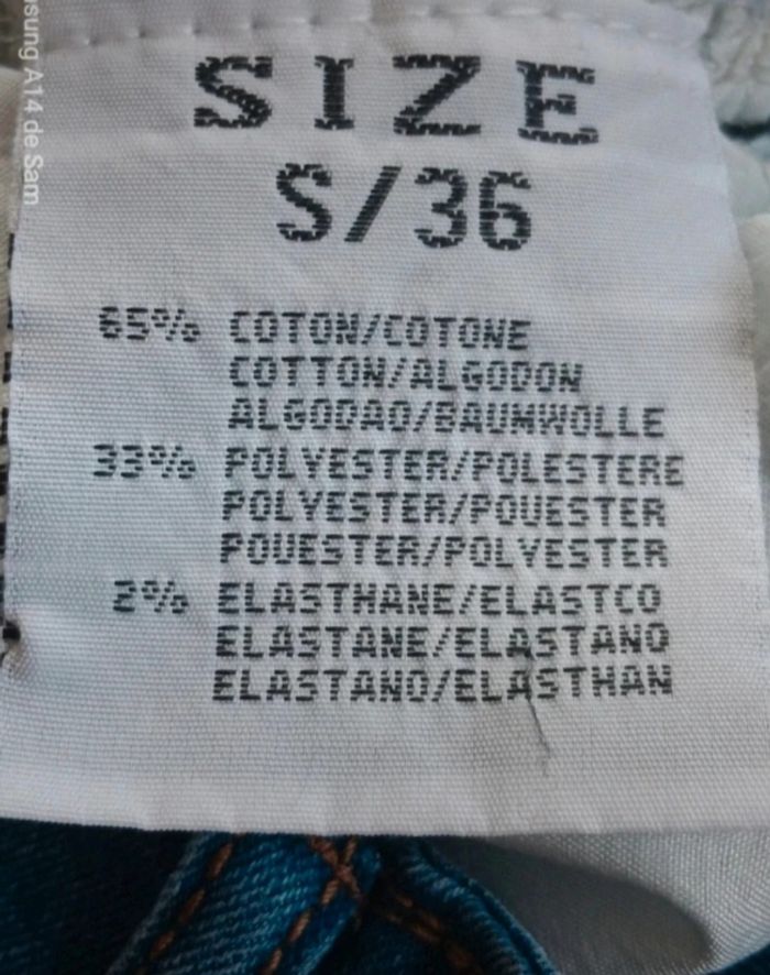 Jean trouée  femme été rose 36 - photo numéro 4