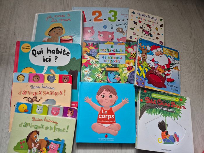 Lot de 9 livres pour enfants