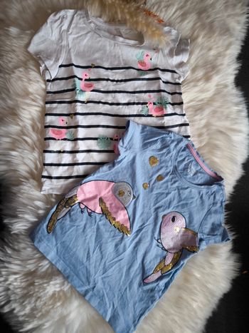 🩵 Lot de 2 t-shirts In Extenso 24 mois 🩵