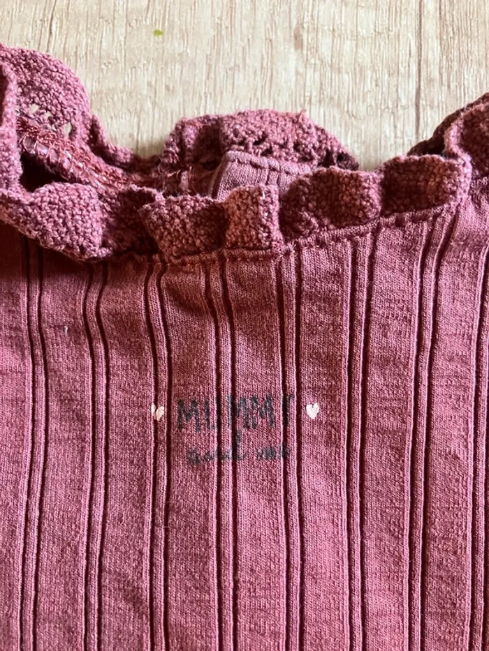 Body manches longues fille 12 mois - photo numéro 2