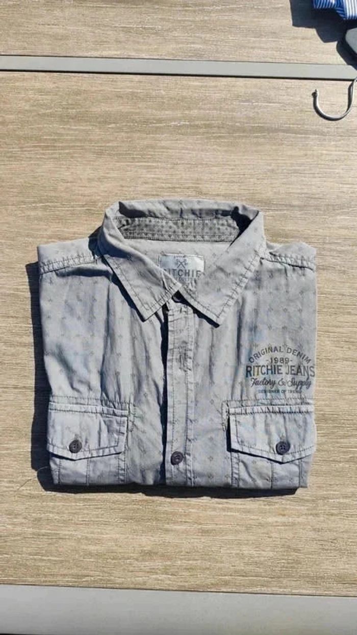 Chemise homme 40 - Ritchie Denim Couture