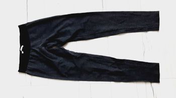 Vêtement femme pantalon gris noir type legging Camaïeu taille M