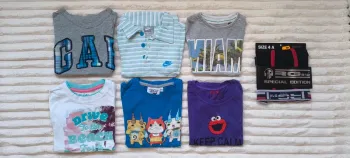 Lot garçon 4/5 ans – Printemps/Été – 7 pièces