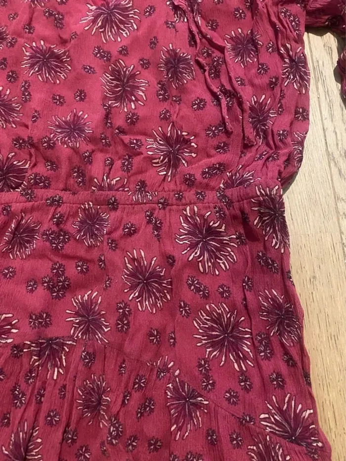 Robe courte bordeaux Ba&sh taille 1 - photo numéro 5