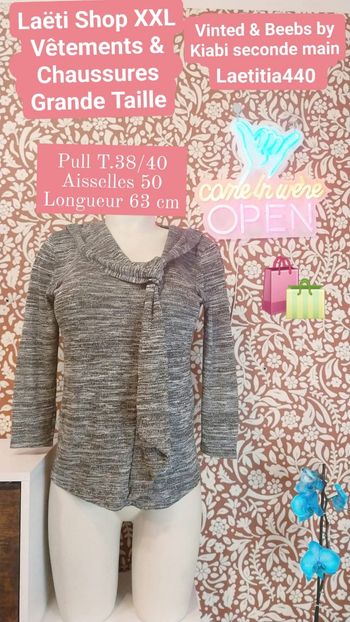 Pull femme T.38/40