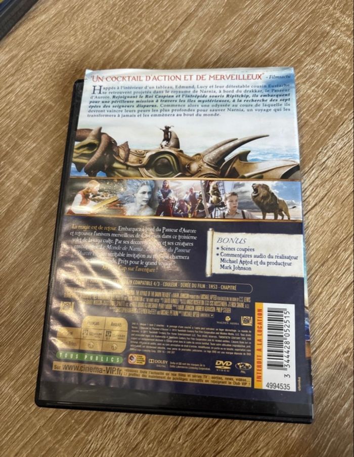 DVD le monde de narnia - photo numéro 3