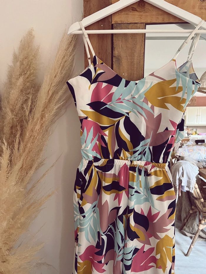 Magnifique combinaison multicolore dos nu - photo numéro 3