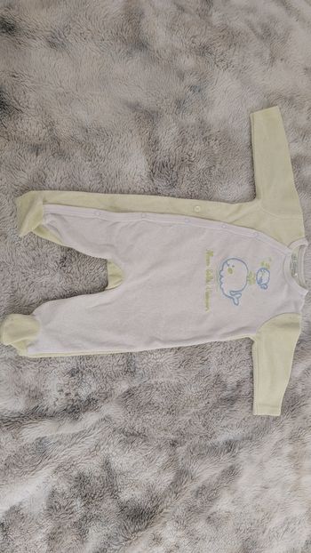 Pyjama Mes Petits Cailloux taille 6 mois