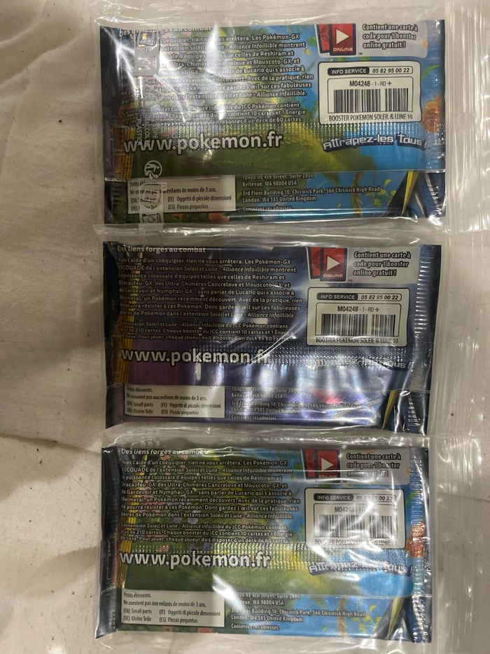 Lot booster Pokémon alliance infaillible - photo numéro 2