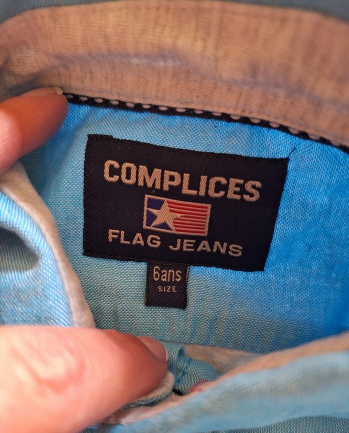 Chemise manches courtes Complices 6 ans - photo numéro 3