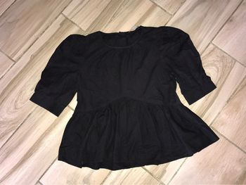 Haut noir zara S