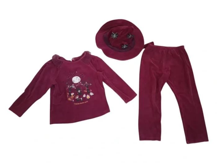 Pyjama Halloween Sergent Major Fille 5ans
