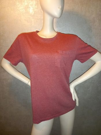 tee shirt bordeaux taille 44