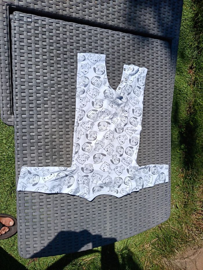 Combinaison pyjama grenouillère sans pied bébé 3 mois 59 cm du pareil au même - photo numéro 8