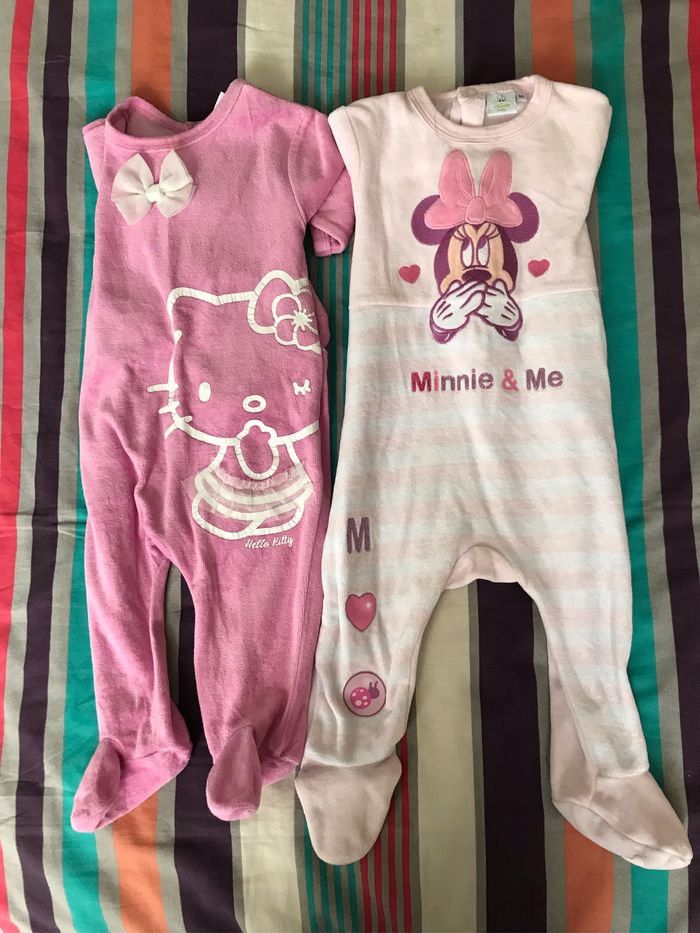 Lot pijamas bb fille - photo numéro 3