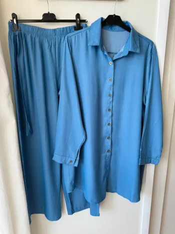 Ensemble bleu jean