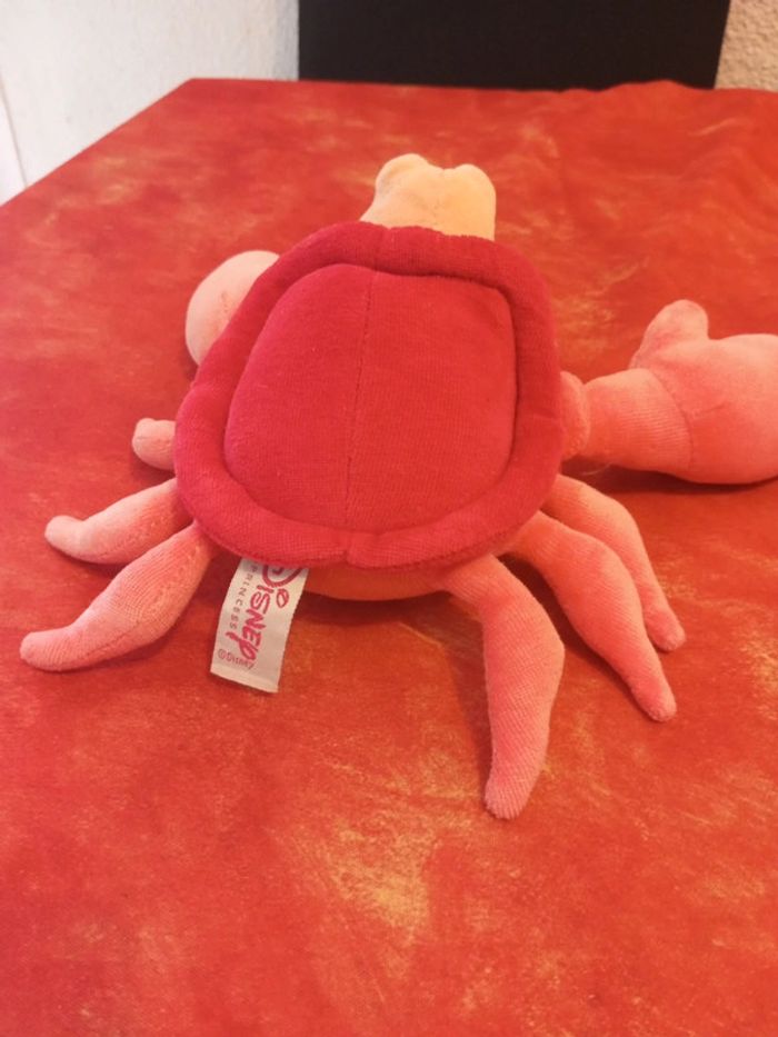 Peluche Sébastien le crabe, ami d'Ariel Disney Simba - photo numéro 7