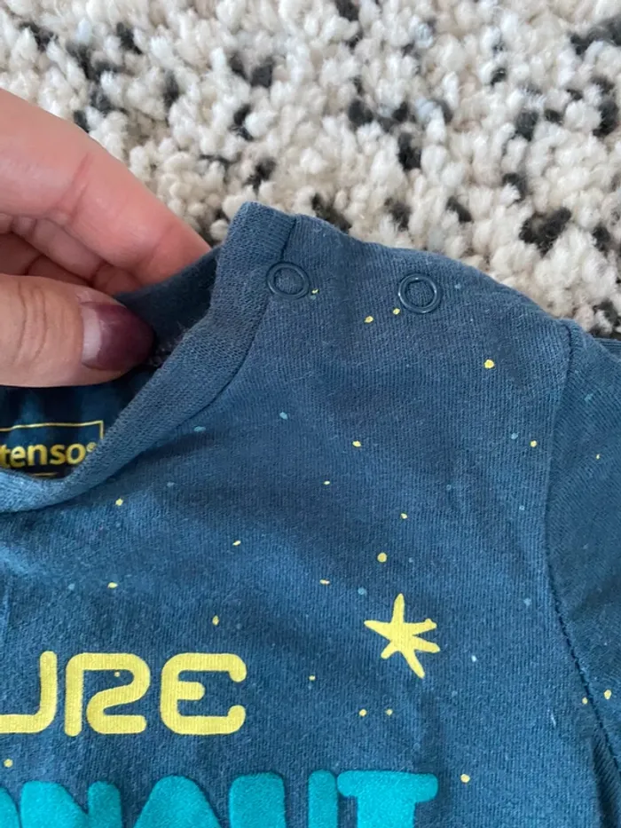 Tee shirt astronaute 3 ans - photo numéro 3