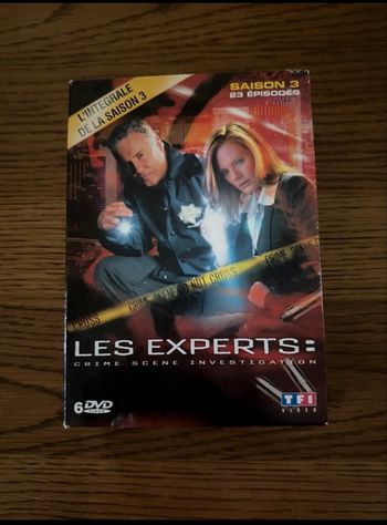 Coffret dvd les experts