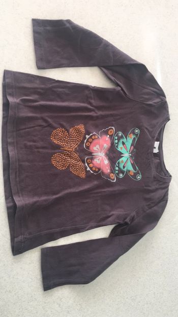 Haut à manches longues fille 4 ans