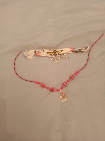 Bijoux fantaisie perle vintage