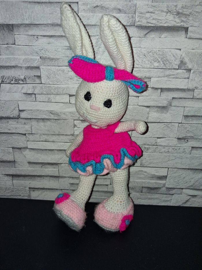 Lapin fait main en crochets