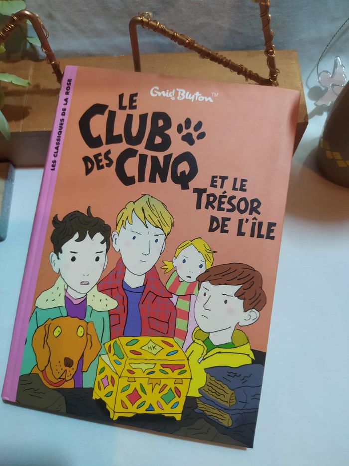 Le Club des cinq et le trésor de l'île - De Enid Blyton