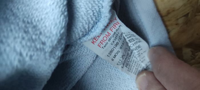 Pull garçon 6 mois ours sucre d orge - photo numéro 3